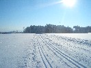 Winterlandschaft oberhalb von Nieratz (Nieratzer Runde)