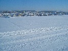 Blick auf die Siedlung Haid (Nieratzer Runde)