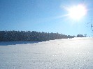 Winterlandschaft oberhalb von Nieratz (Nieratzer Runde)