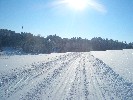 Winterlandschaft oberhalb von Nieratz (Nieratzer Runde, Große Runde)