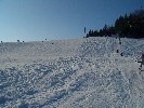 Blick vom Einstieg auf den Berg