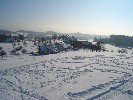 Blick von der Aussichtsplattform auf Berg